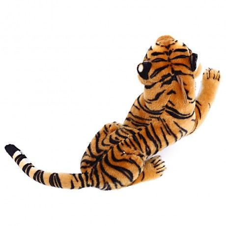CUTE SIMULATION TIGER DOLL PLUSH TOY GIFT DESK DECOR FOR KIDS (BROWN)