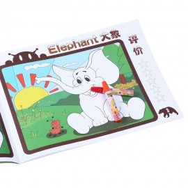 4D MAGIC INTELLIGENT COLORING PAINTING PICTURE BOOKS EDUCATIONAL TOY (COLORMIX)