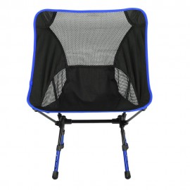 HEIGHTENED CHAIR SEAT FOLDABLE STOOL OUTDOOR EQUIPMENT (DEEP BLUE)