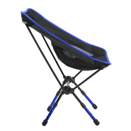 HEIGHTENED CHAIR SEAT FOLDABLE STOOL OUTDOOR EQUIPMENT (DEEP BLUE)