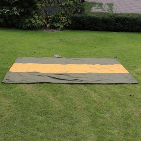 CAMPING 2-PERSON PARACHUTE NYLON FABRIC HAMMOCK (ARMY GREEN)
