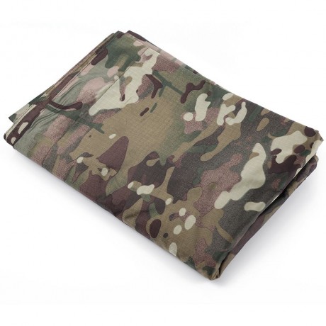 OUTDOOR CAMPING CAMOUFLAGE PACKABLE PONCHO RAINCOAT