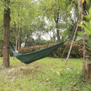 260 X 140CM INDOOR PARACHUTE FABRIC MOSQUITO NET HAMMOCK TWO PEOPLE OUTDOOR CAMPING EQUIPM