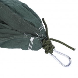 260 X 140CM INDOOR PARACHUTE FABRIC MOSQUITO NET HAMMOCK TWO PEOPLE OUTDOOR CAMPING EQUIPM