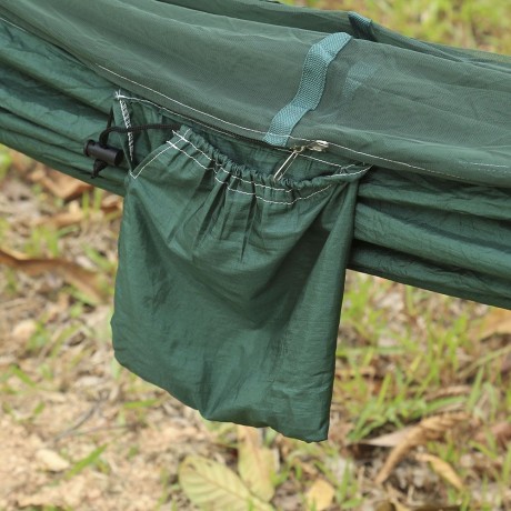 260 X 140CM INDOOR PARACHUTE FABRIC MOSQUITO NET HAMMOCK TWO PEOPLE OUTDOOR CAMPING EQUIPM