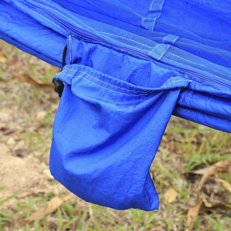 260 X 140CM INDOOR PARACHUTE FABRIC MOSQUITO NET HAMMOCK TWO PEOPLE OUTDOOR CAMPING EQUIPM