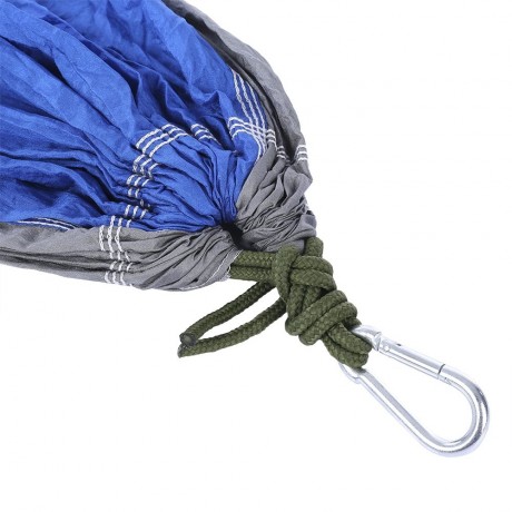 260 X 140CM INDOOR PARACHUTE FABRIC MOSQUITO NET HAMMOCK TWO PEOPLE OUTDOOR CAMPING EQUIPM