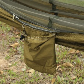 260 X 140CM INDOOR PARACHUTE FABRIC MOSQUITO NET HAMMOCK TWO PEOPLE OUTDOOR CAMPING EQUIPM