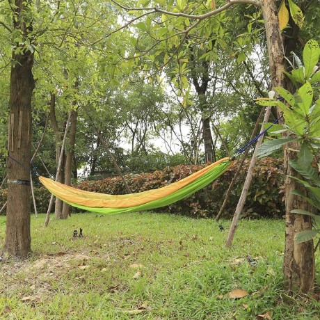 260 X 140CM INDOOR PARACHUTE FABRIC MOSQUITO NET HAMMOCK TWO PEOPLE OUTDOOR CAMPING EQUIPM