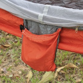 260 X 140CM INDOOR PARACHUTE FABRIC MOSQUITO NET HAMMOCK TWO PEOPLE OUTDOOR CAMPING EQUIPM