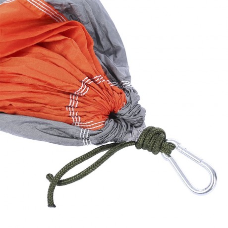 260 X 140CM INDOOR PARACHUTE FABRIC MOSQUITO NET HAMMOCK TWO PEOPLE OUTDOOR CAMPING EQUIPM