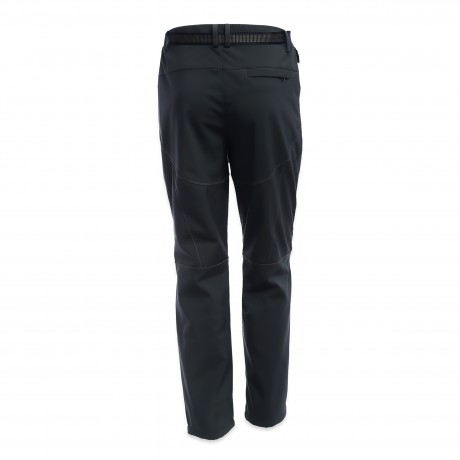 OUTDOOR HIKING TREKKING CLIMBING WINDPROOF WATER RESISTANT WARM SPORTS PANTS (GRAY, SIZE M