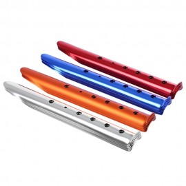 4PCS ALUMINUM ALLOY SNOWFIELD OR SAND USE TENT NAIL STAKES (RED)