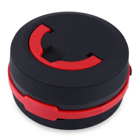 OUTDOOR TELESCOPIC FOLDED LED TENT LAMP CAMPING HIKING LANTERN (RED)