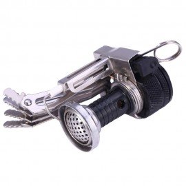 CAMPING GAS BURNER FOLDABLE INTEGRATED STOVE HEAD WITH ADJUSTABLE SWITCH