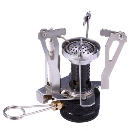 CAMPING GAS BURNER FOLDABLE INTEGRATED STOVE HEAD WITH ADJUSTABLE SWITCH