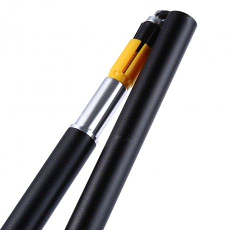 5 JOINT ULTRALIGHT FOLDING ALPENSTOCKS POLE CLIMBING STICK (BLACK AND GREEN)