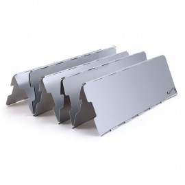 10 PLATES ALUMINUM ALLOY OUTDOOR FOLDABLE CAMPING COOKER STOVE WIND SCREEN WINDSHIELD