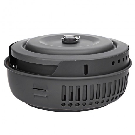 PORTABLE 2 - 4 PERSON 10PCS CAMPING COOK SET FOR OUTDOOR HIKING PICNIC