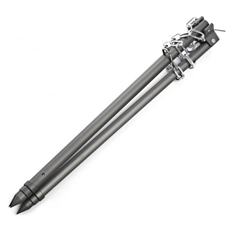 HARD-ANODIZED ALUMINUM PICNIC CAMPFIRE TRIPOD BARBECUE COOKWARE