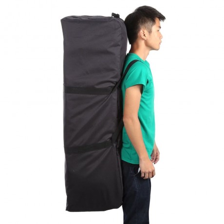 OUTDOOR WATER RESISTANT HIKING CAMPING TRAVEL HANGING STORAGE SUNDRIES BAG BACKPACK (BLACK