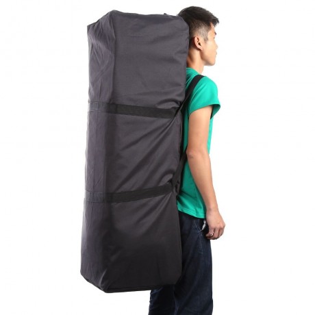 OUTDOOR WATER RESISTANT HIKING CAMPING TRAVEL HANGING STORAGE SUNDRIES BAG BACKPACK (BLACK