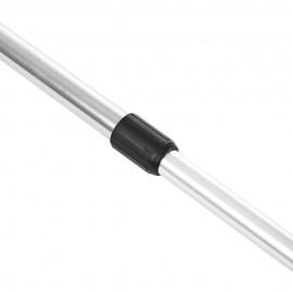 ADJUSTABLE WALKING HIKING STICK TREKKING TRAIL POLES CANES (BLACK)