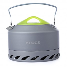 ALUMINUM ALLOY CAMPING PICNIC WATER KETTLE 0.9L 