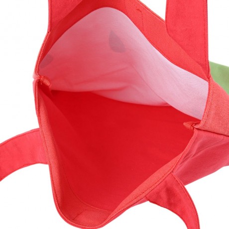 PORTABLE ENVIRONMENTAL CANVAS HANDBAG