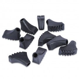10PCS OUTDOOR DURABLE RUBBER MATERIAL HORSESHOE-SHAPED PROTECTING COVER