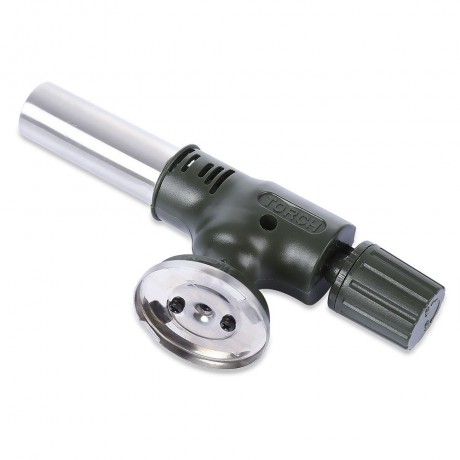 OUTDOOR TRAVEL CAMPING WELDING BBQ GAS FLAMETHROWER BUTANE BURNER ELECTRONIC IGNITION