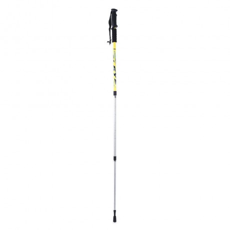 3 JOINT ANTI-SHOCK TREKKING STRAIGHT SHANK ALPENSTOCK (YELLOW)