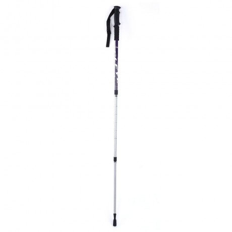 3 JOINT ANTI-SHOCK TREKKING STRAIGHT SHANK ALPENSTOCK (PURPLE)