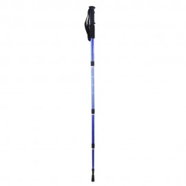 4 JOINT ANTI-SHOCK STRAIGHT SHANK ALPENSTOCK (BLUE)