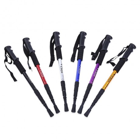 4 JOINT ANTI-SHOCK STRAIGHT SHANK ALPENSTOCK (GOLDEN)