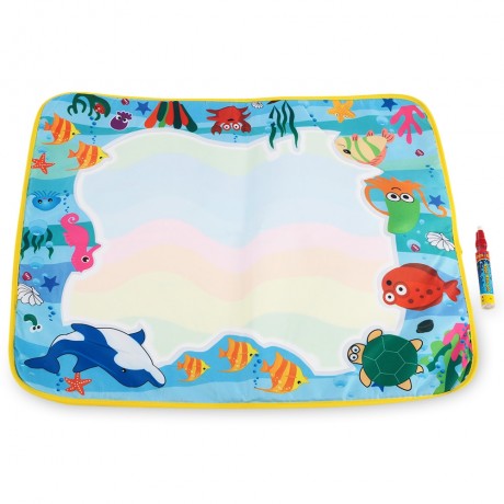 KIDS MAGIC WATERCOLOR PEN WATER DRAWING WRITING MAT TOY