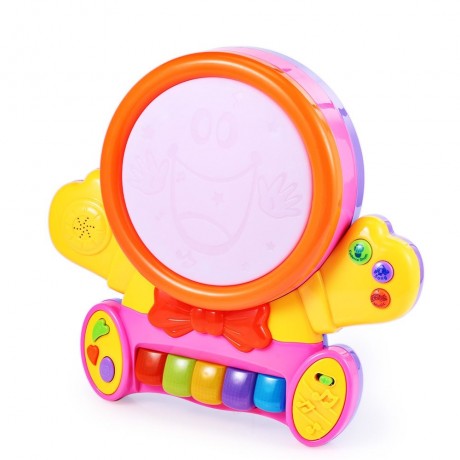 COLORFUL MUSICAL PLAY PIANO WITH LIGHT LEARNING EDUCATIONAL TOY