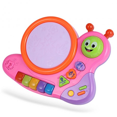 COLORFUL MUSICAL PLAY PIANO WITH LIGHT LEARNING EDUCATIONAL TOY 