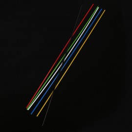 1.75MM STRAIGHT ABS FILAMENT PRINTING SUPPLIES FOR 3D PRINTER PEN (BLACK, ABS/PLA)