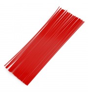 1.75MM STRAIGHT ABS FILAMENT PRINTING SUPPLIES FOR 3D PRINTER PEN (RED, ABS/PLA)