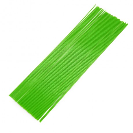 1.75MM STRAIGHT ABS FILAMENT PRINTING SUPPLIES FOR 3D PRINTER PEN (GREEN, ABS/PLA)