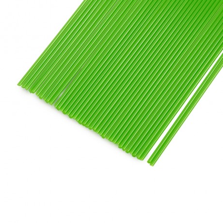 1.75MM STRAIGHT ABS FILAMENT PRINTING SUPPLIES FOR 3D PRINTER PEN (GREEN, ABS/PLA)