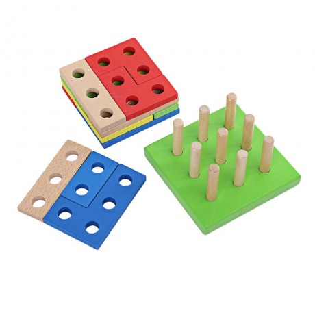 MUMAMA PAIRING PUZZLE GEOMETRY BUILDING BLOCKS