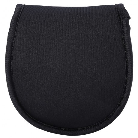 TRULINOYA SPINNING WHEEL BAG FISHING REEL PROTECTIVE COVER (BLACK, SIZE M/L/XL)