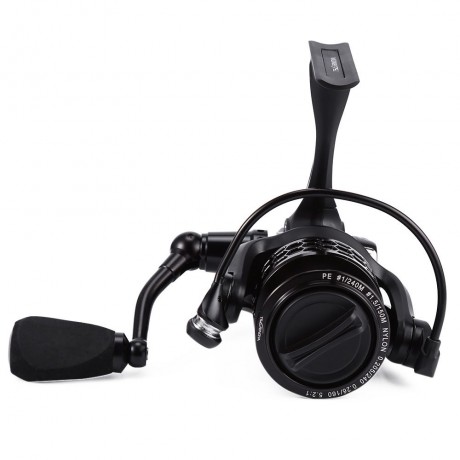 TSP2000 TRULINOYA 12BB METAL ALUMINUM SPINNING FISH REEL WITH SPARE SPOOL FISHING TACKLE (