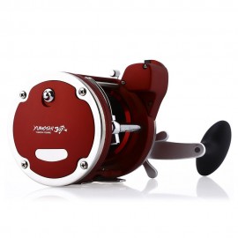 YUMOSHI 12 BEARINGS FISHING REEL WITH ELECTRIC DEPTH COUNTING MULTIPLIER (COLORMIX, LEFT A