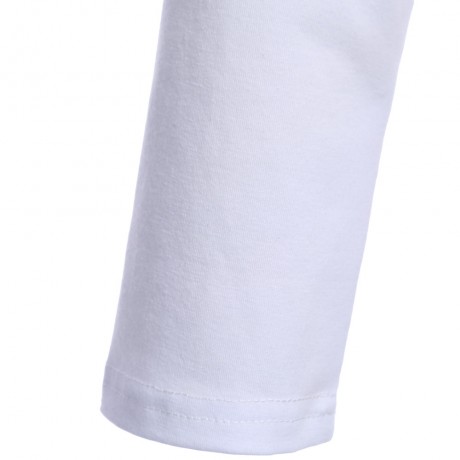 V-NECK LONG SLEEVE CRISS-CROSS BANDAGE KNITTED CROP TOP (WHITE, SIZE S/M/L/XL)