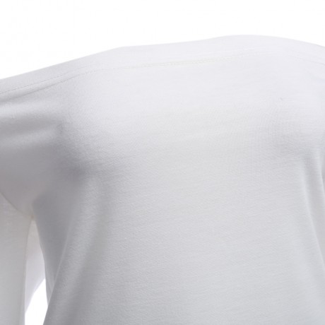 WOMEN'S BRIEF OFF THE SHOULDER FLARE SLEEVE T-SHIRT (WHITE, SIZE S/M/L/XL)