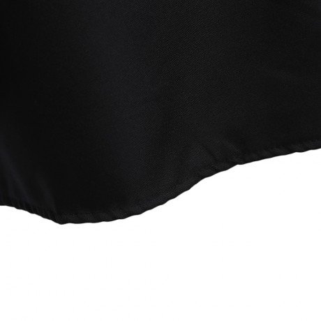 WOMEN'S OFF THE SHOULDER FLARE SLEEVE PURE COLOR FLOUNCED BLOUSE (BLACK, SIZE S/M/L/XL)