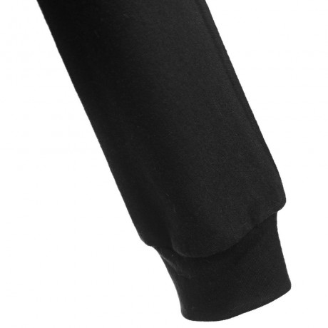 WOMEN'S CASUAL LONG SLEEVE ROUND COLLAR BUTTON BLOUSE (BLACK, SIZE M/L/XL/2XL/3XL/4XL)